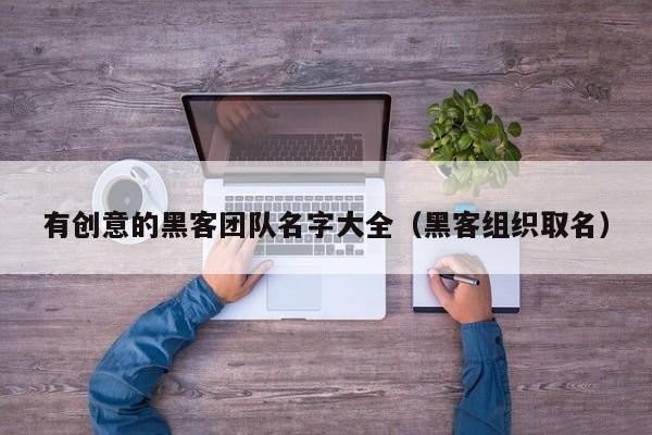 有创意的黑客团队名字大全（黑客组织取名）