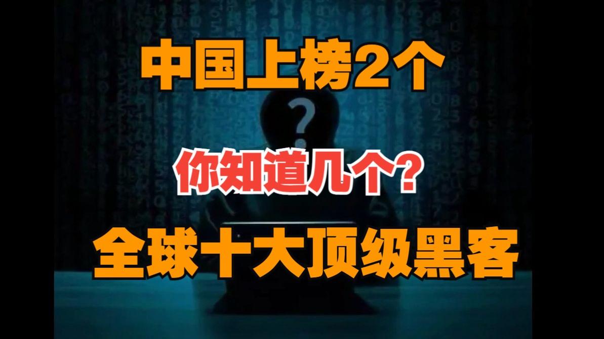 世界十大黑客团队名单大全(世界十大黑客团队名单大全图片)